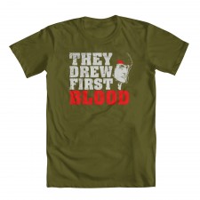 Drew First Blood